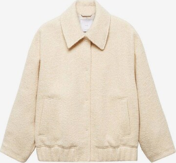 MANGO Between-Season Jacket 'Pop' in Beige: front