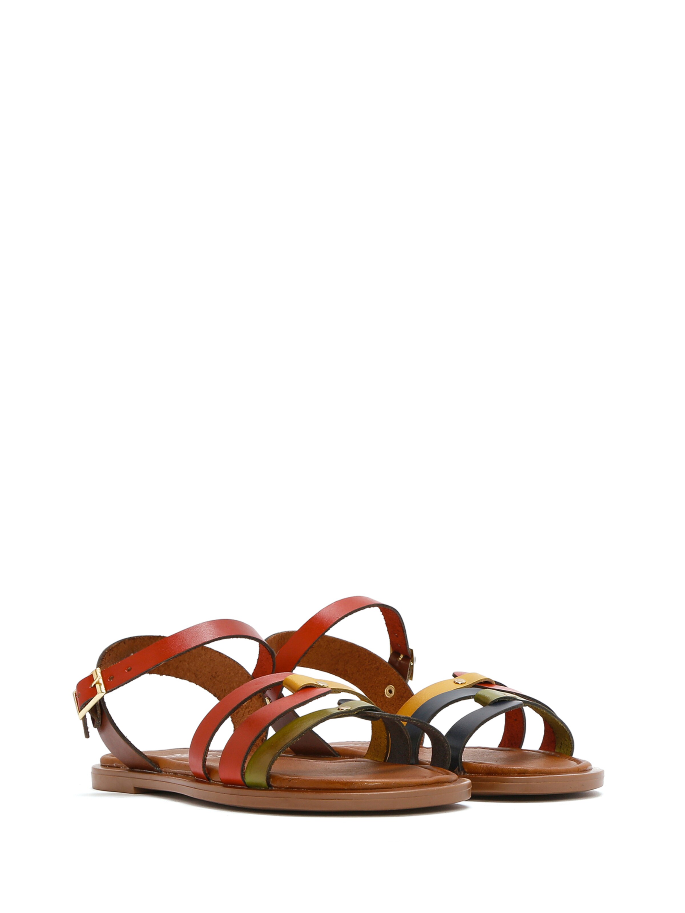 Derimod Sandaal in Gemengde kleuren