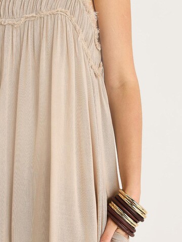 Bianco Lucci Kleid in Beige