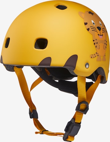 Affenzahn Helmet 'Tiger' in Yellow: front