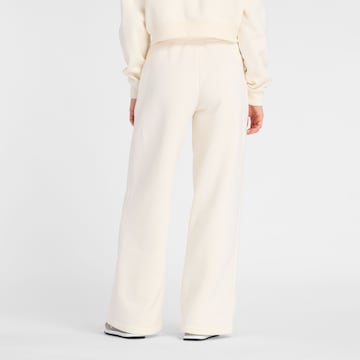Regular Pantalon new balance en blanc