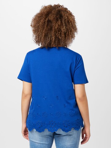 ONLY Carmakoma Shirt 'CARNETE' in Blue