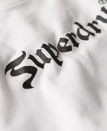 T-shirt Superdry en blanc