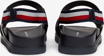 Sandales 'Elevated' TOMMY HILFIGER en noir