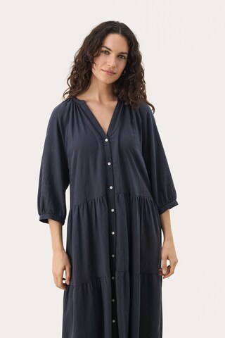 Part Two Shirt Dress in Blue