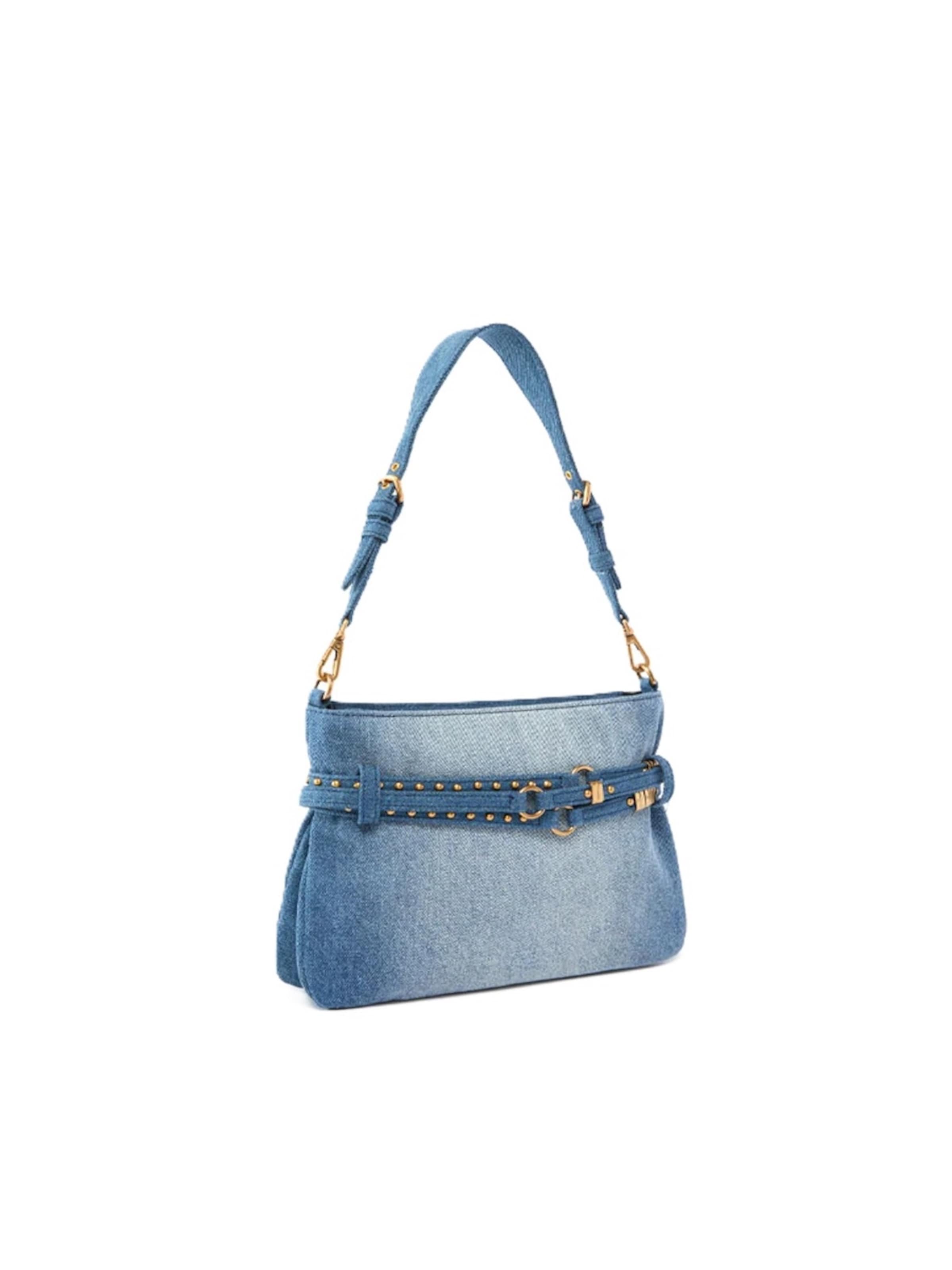 Shopper '106177 A31G' di PINKO in blu