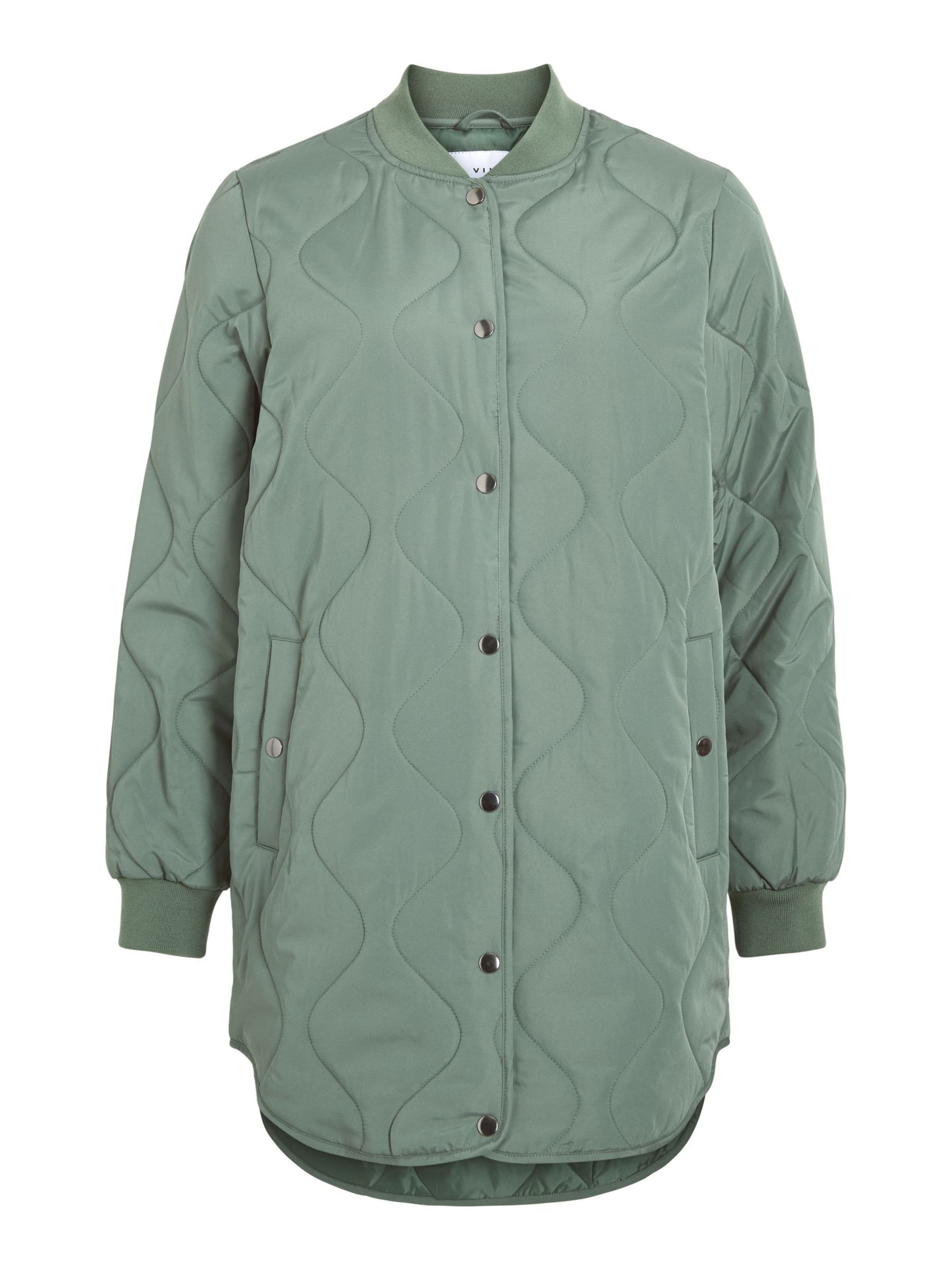 VILA - Abrigo de entretiempo 'VITate' en verde: frente