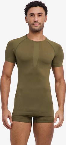 FALKE Base Layer in Grün: Vorderseite