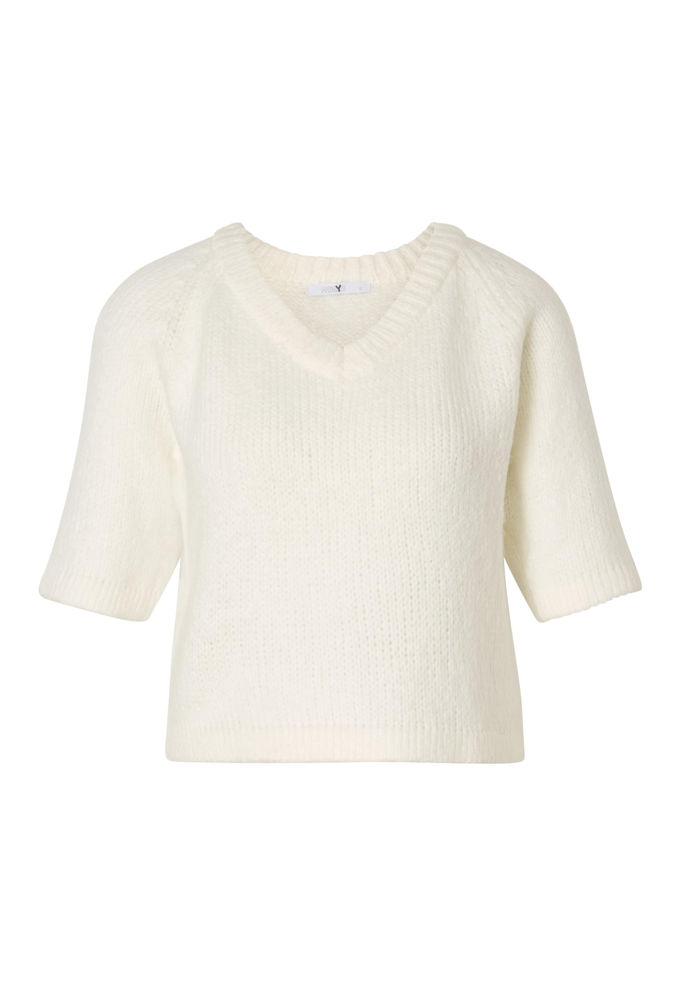Pullover 'Ko44a' di Hailys in beige: frontale
