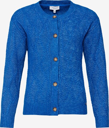 VICCI Germany Knit Cardigan in Blue: front