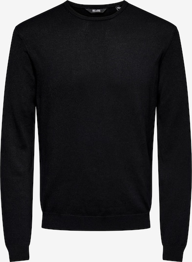 Only & Sons Pullover 'ONSWYLER' in schwarz, Produktansicht