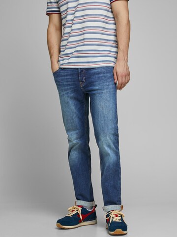 JACK & JONES Skinny Jeans 'Pete' in Blue: front