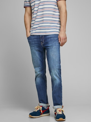JACK & JONES Skinny Jeans 'Pete' i blå: framsida