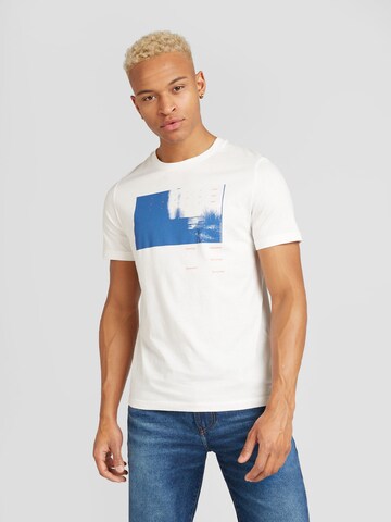 s.Oliver T-shirt i vit: framsida