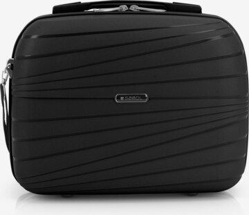 Gabol Cosmetic Bag in Black: front