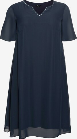 SHEEGO Dress in Blue: front