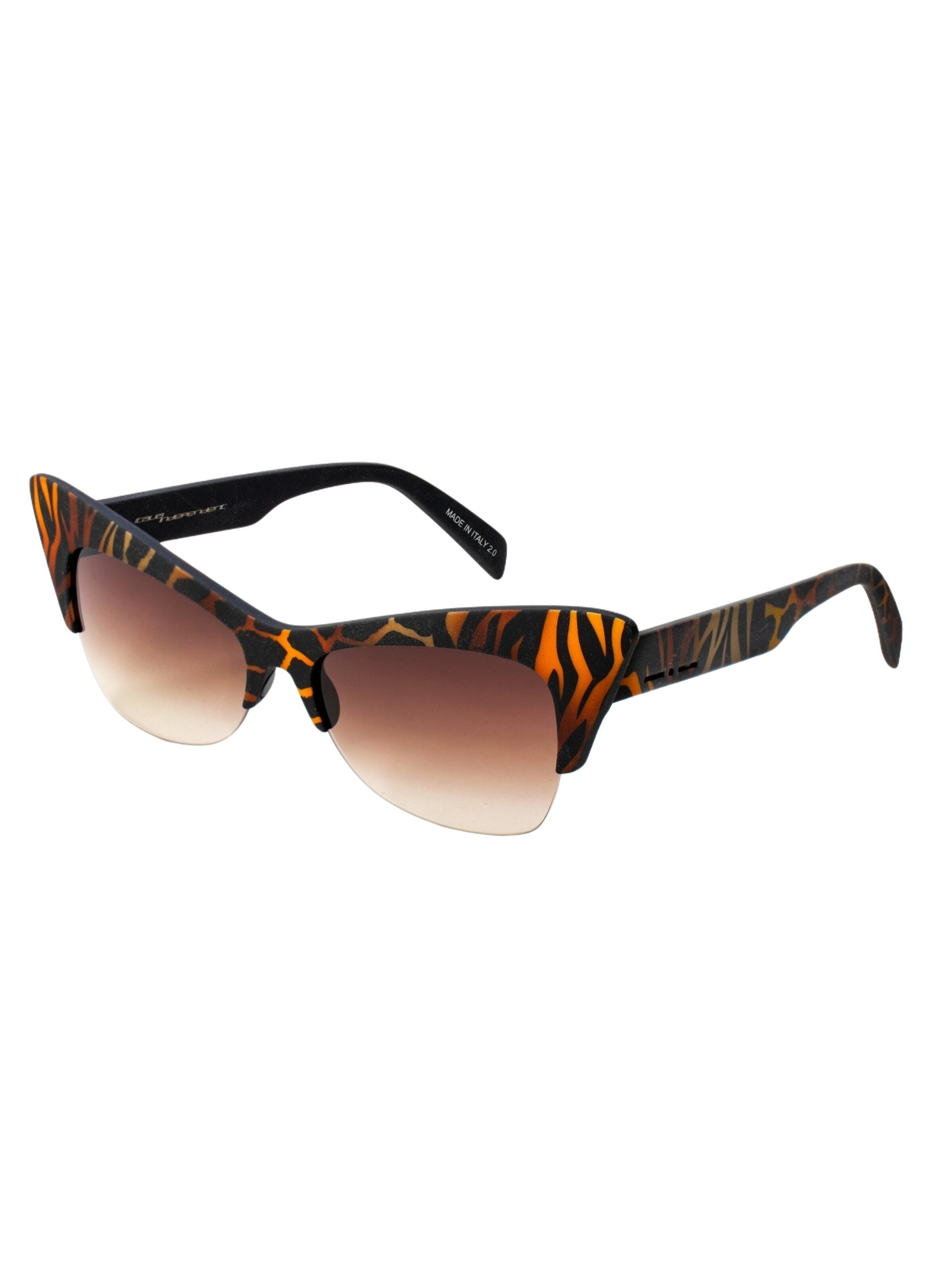 Lunettes de soleil Italia independent en orange