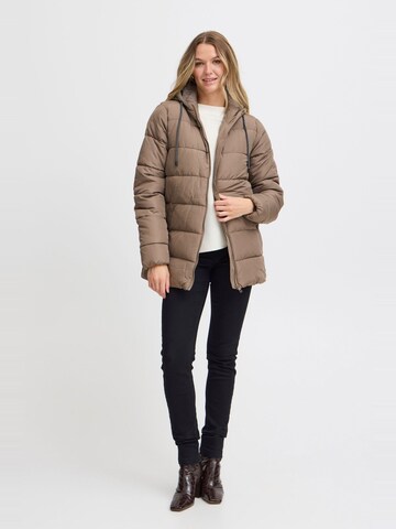 Fransa Winter jacket 'Mabelle' in Brown