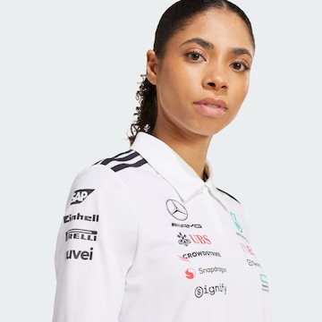 ADIDAS PERFORMANCE Functioneel shirt 'Mercedes - AMG Petronas Formula One Team' in Wit