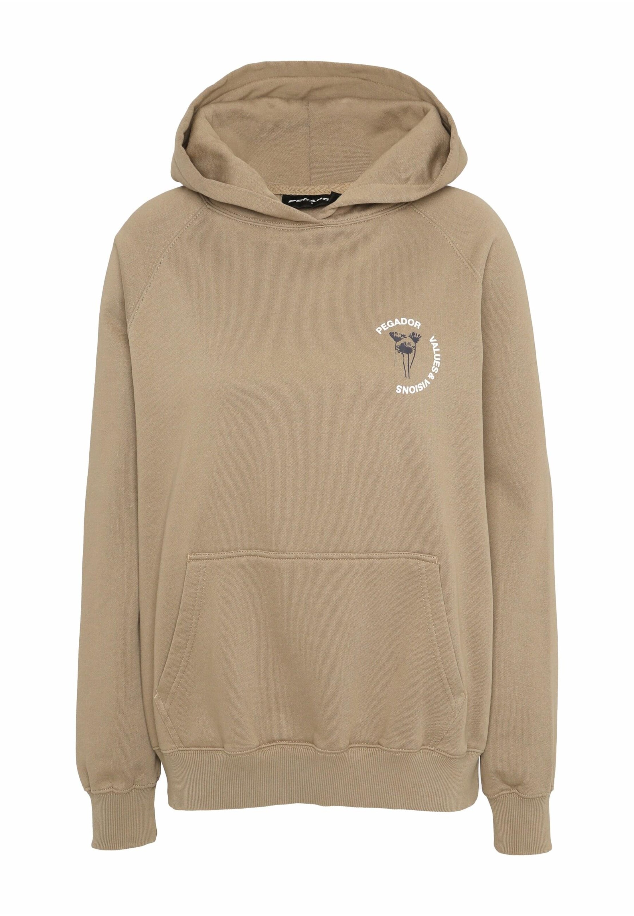 Pegador Sweatshirt 'Roya' in Grey: front