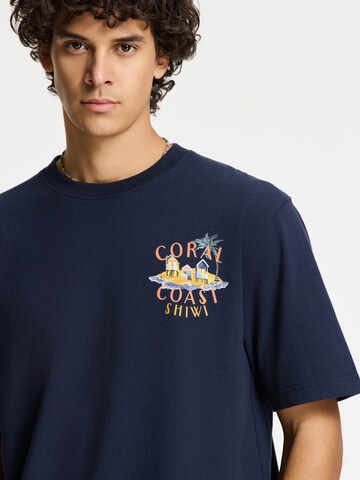 Shiwi Shirt 'Finn Coral Coast' in Blauw