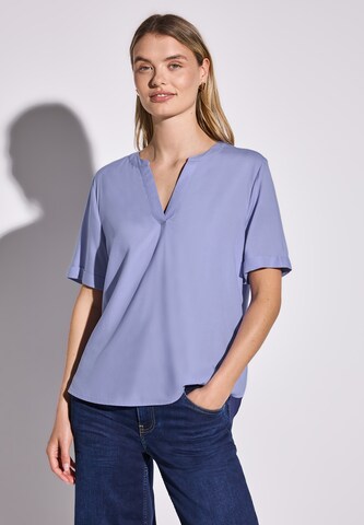 STREET ONE Bluse in Lila: Vorderseite