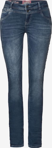 STREET ONE Slimfit Jeans 'Jane' in Blau: predná strana