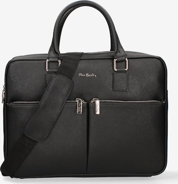 PIERRE CARDIN Aktentasche in Schwarz: Vorderseite