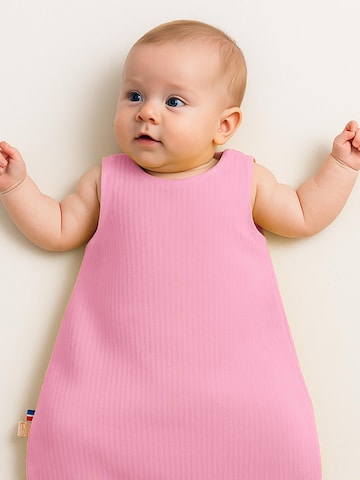 PAPATE - Saco de dormir 'Organic Cotton Summer Sleeping Bag' en rosa