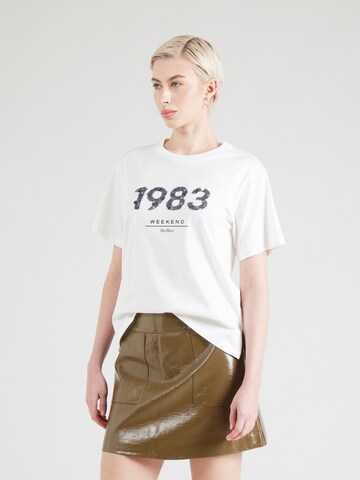 Weekend Max Mara Koszulka 'CABINA' w kolorze biały: przód