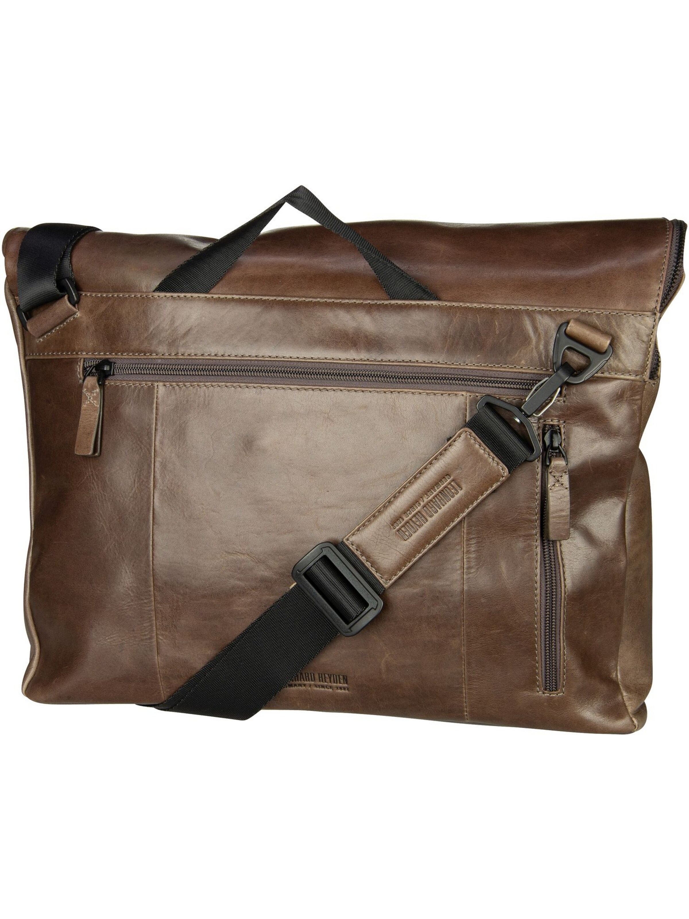 LEONHARD HEYDEN Schoudertas 'Porto' in Bruin