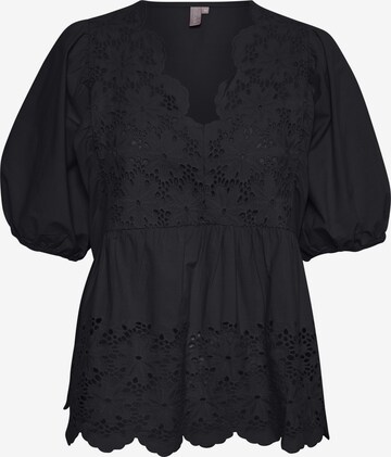 CULTURE Blouse 'Valda' in Black: front