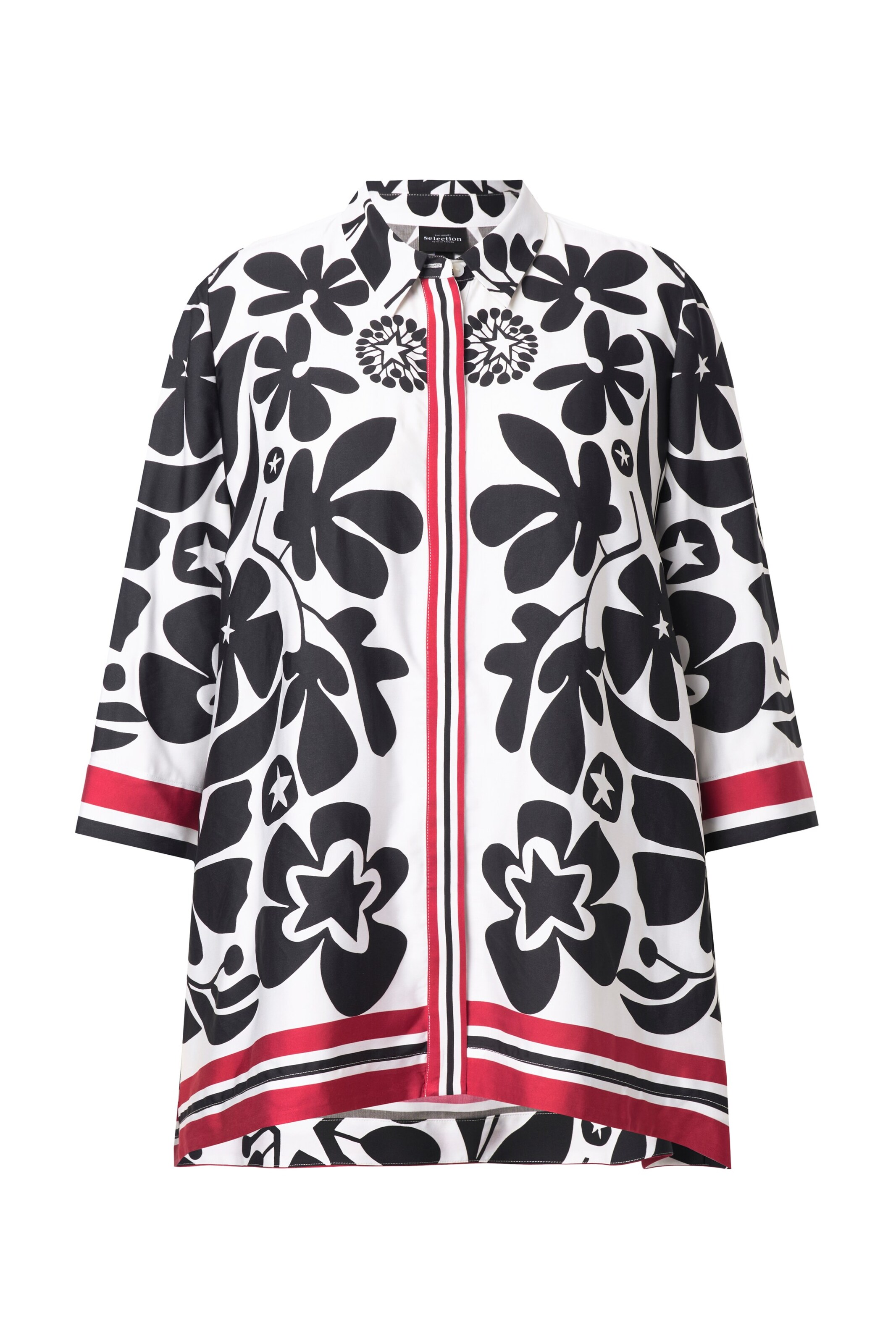 Ulla Popken Blouse in White: front