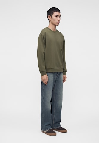 Sweat-shirt BOSS en vert