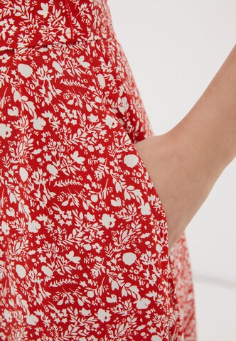 Finn Flare Zomerjurk 'Print' in Rood