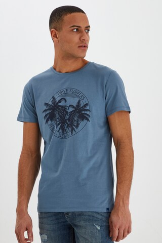 BLEND T-Shirt 'Davis' in Blau: predná strana