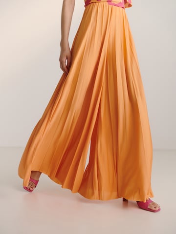 Wide Leg Pantalon 'Samantha' Guido Maria Kretschmer Women en orange : devant