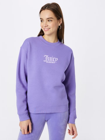 Juicy Couture Sport - Sweatshirt de desporto em roxo: frente