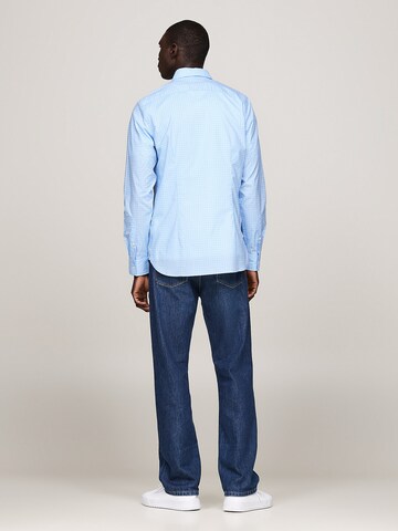 TOMMY HILFIGER Slim Fit Businesshemd in Blau