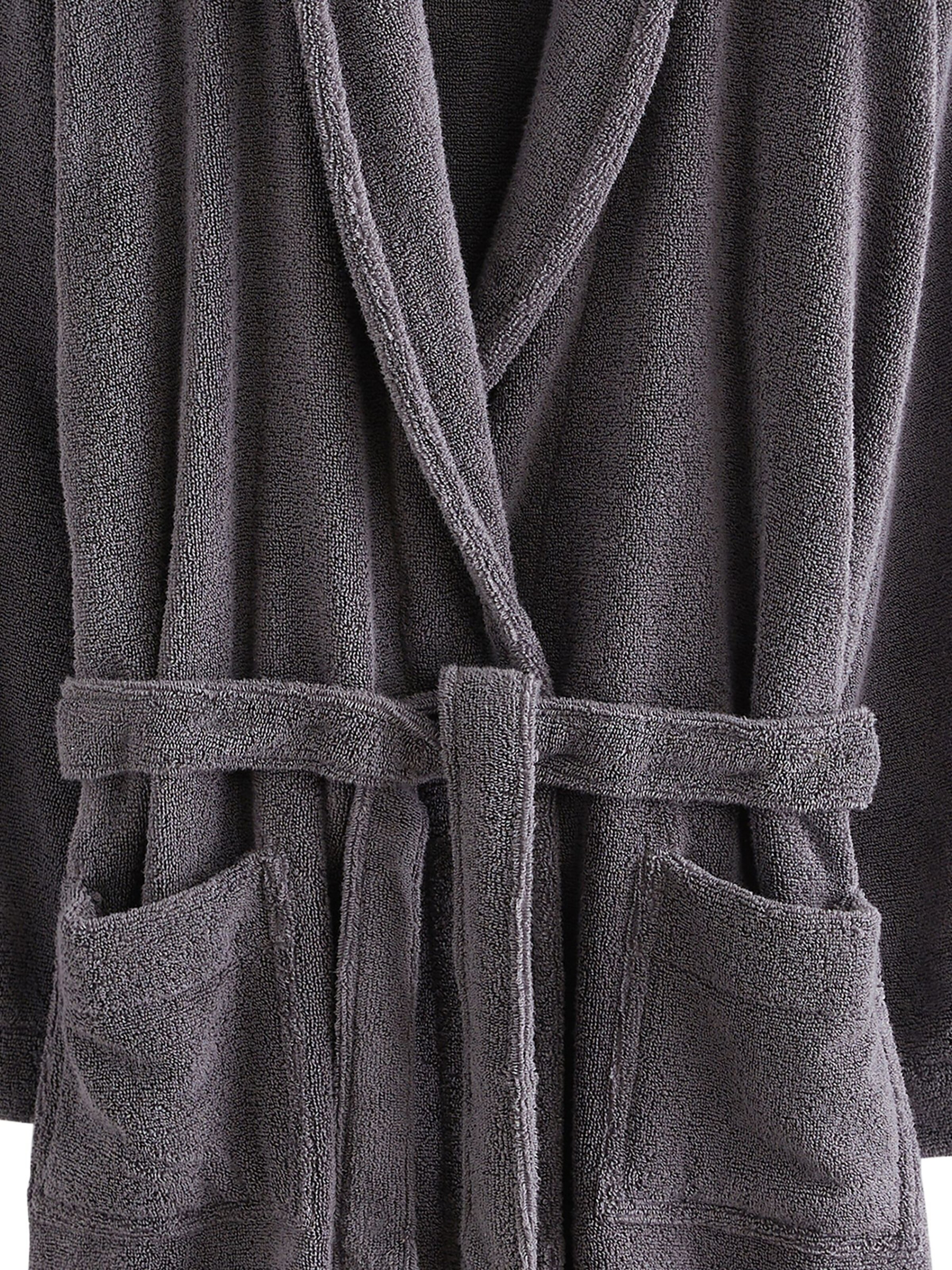 Peignoir long Next en gris