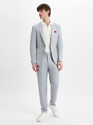 Finshley & Harding London Slim Fit Sakko 'Brixdon' in Grau