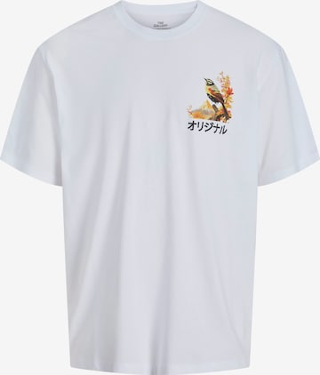 JACK & JONES Shirt 'JORFUJI' in Wit: voorkant