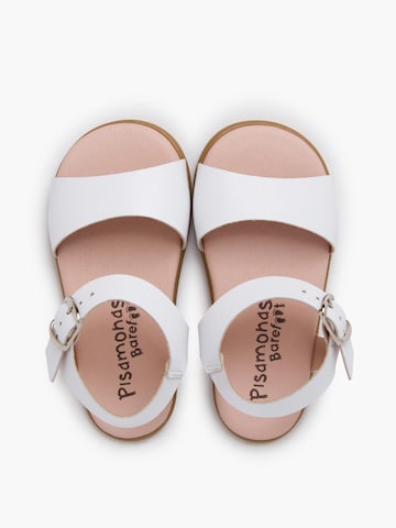 Sandales Pisamonas en blanc