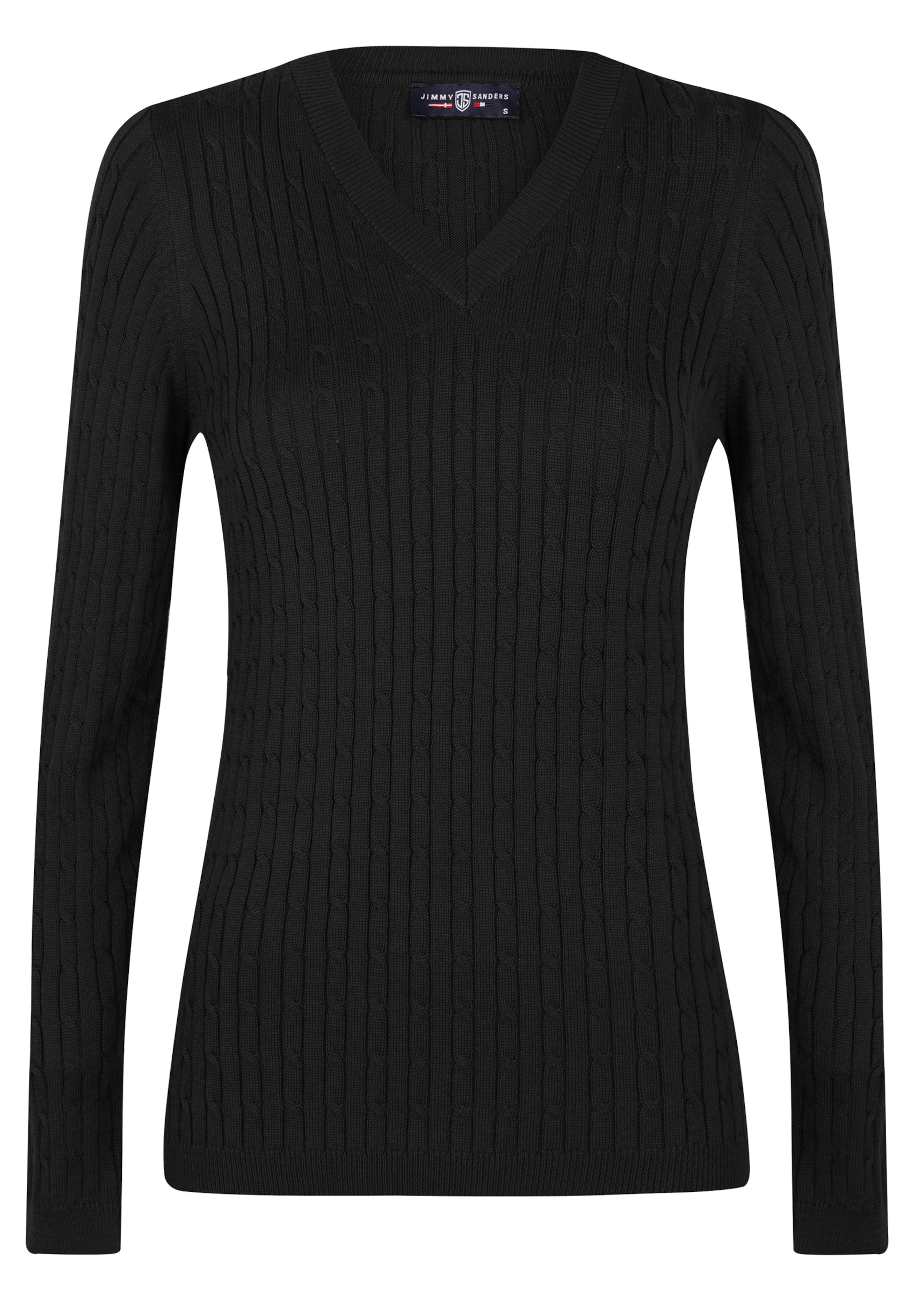 Jimmy Sanders Pullover i sort: forside