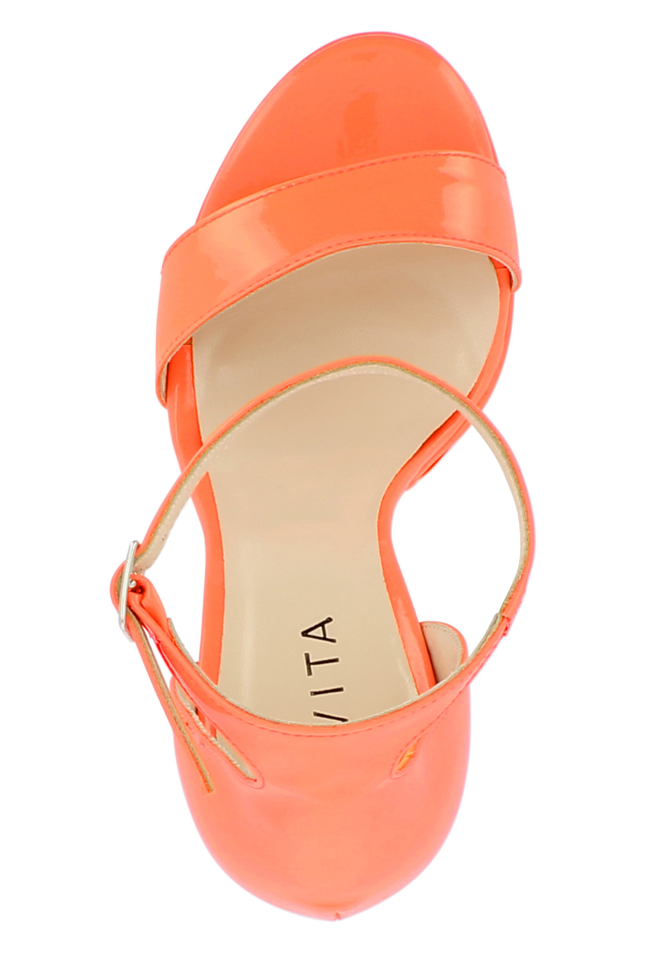 Sandales à lanières EVITA en orange