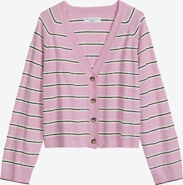 Marc O'Polo DENIM Strickjacke in Pink: Vorderseite