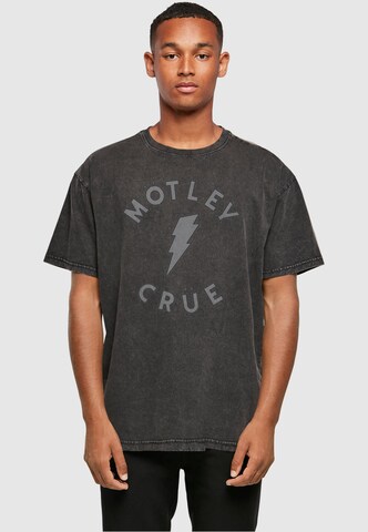 T-Shirt 'Motley Crue - Bolt World Tour' Merchcode en noir : devant