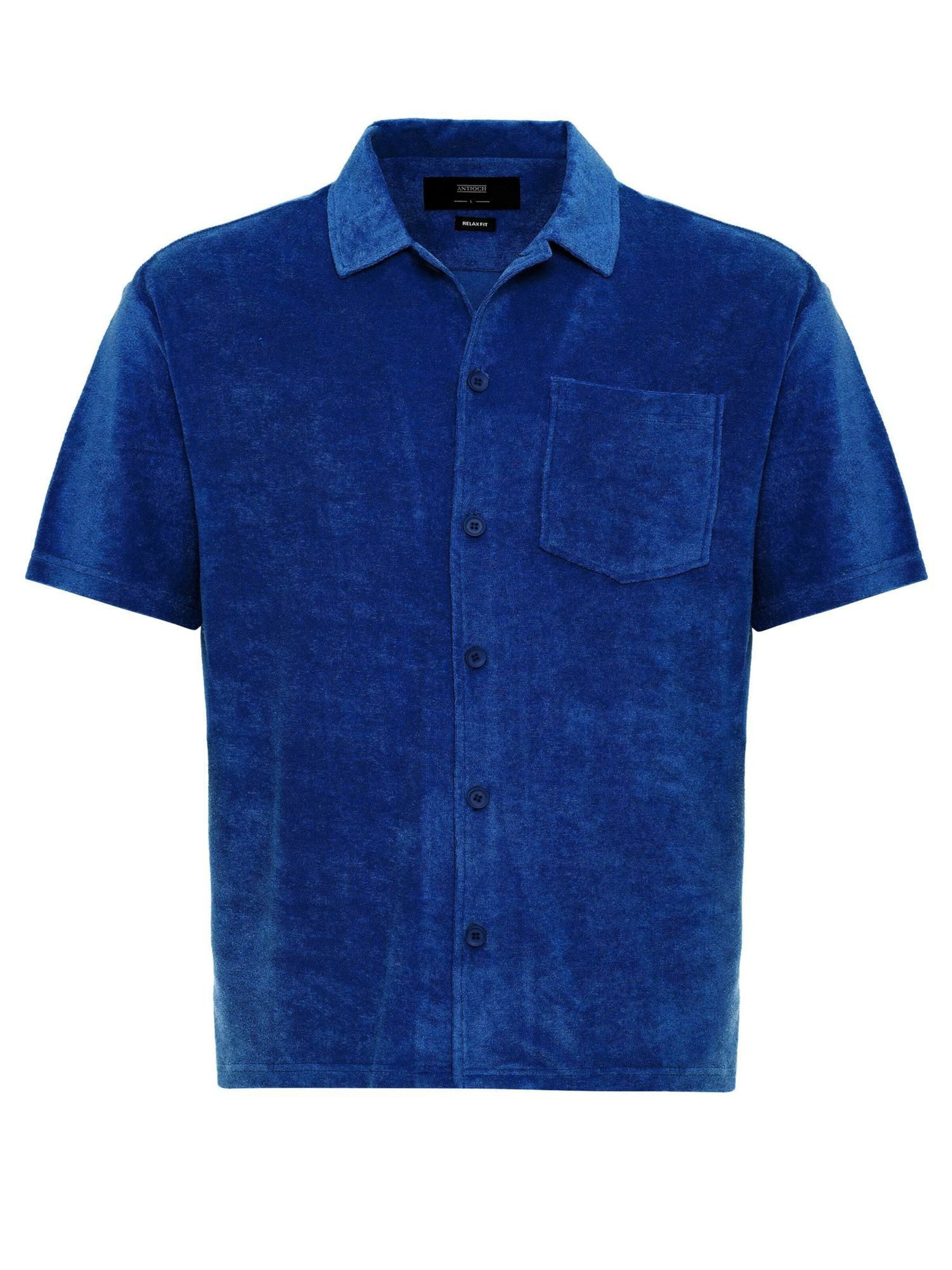 Regular fit Cămașă de la Antioch pe albastru: față