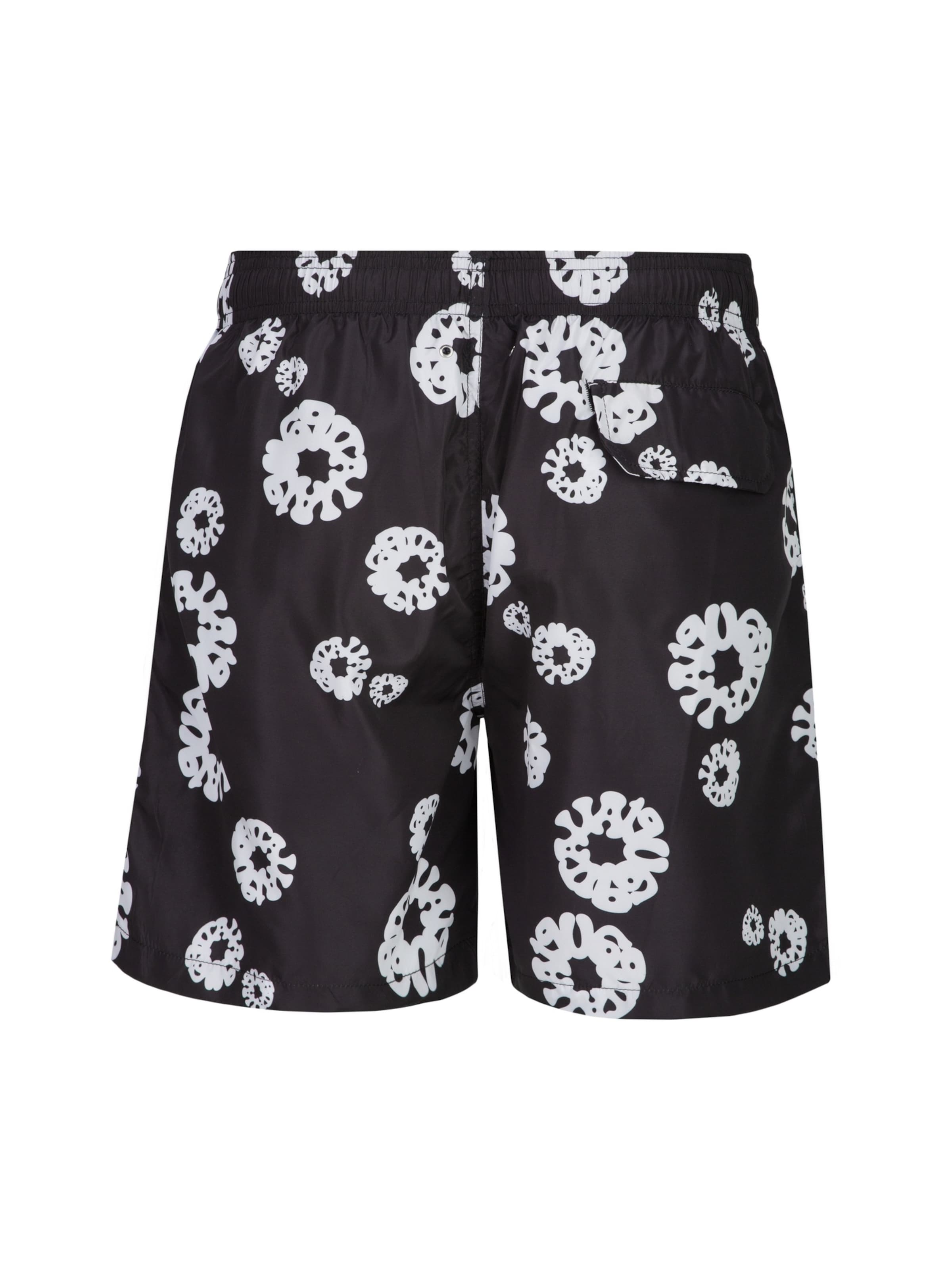 19V69 ITALIA Badeshorts 'Siro' in Schwarz