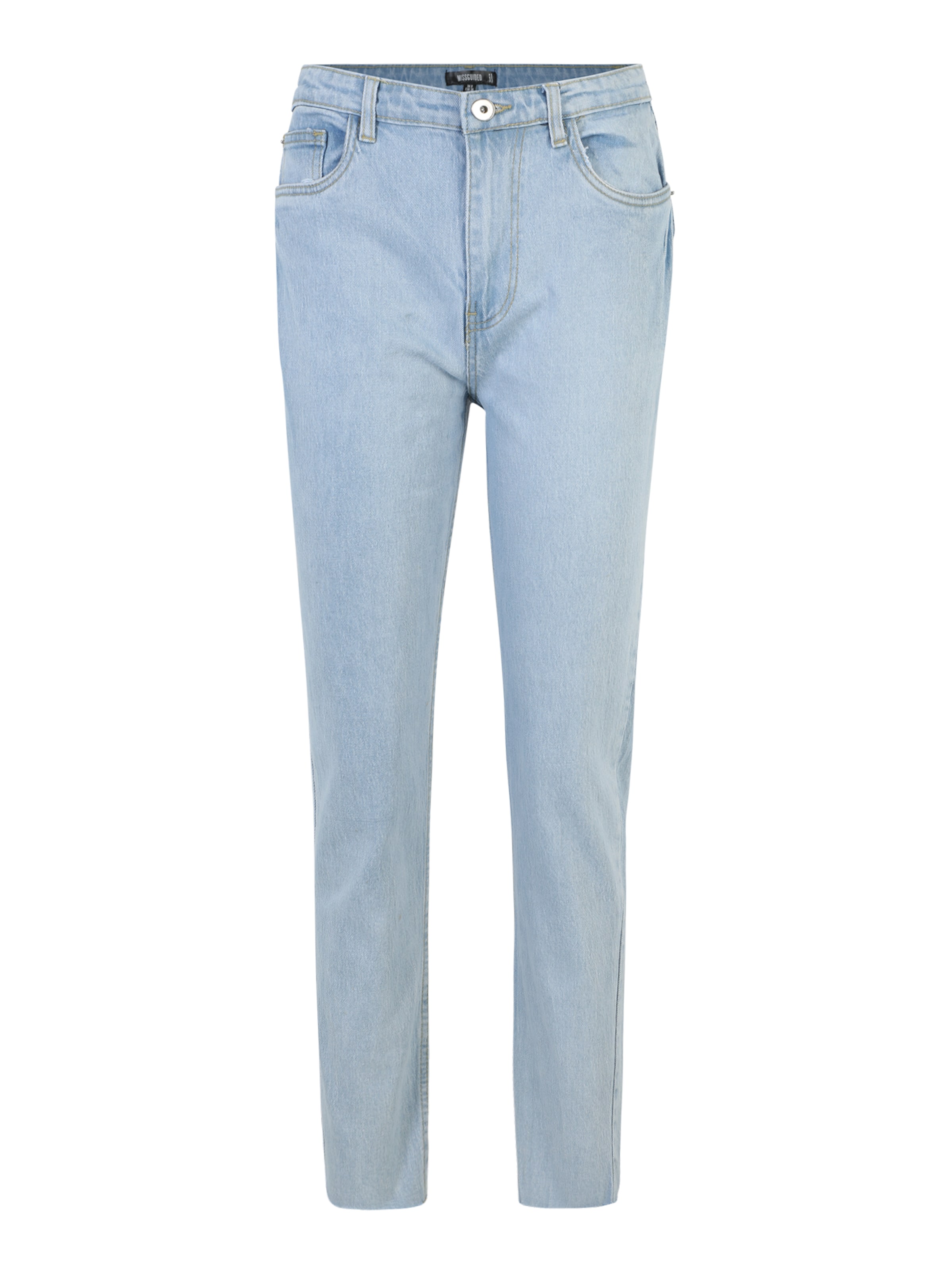 Missguided Normální Džíny – modrá: přední strana